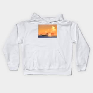 View of Venice from Lido, Ivan Aivazovsky Kids Hoodie